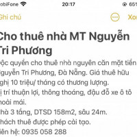 Chính Chủ Cho Thuê Nhanh Nhà Mt Nguyễn Tri Phương