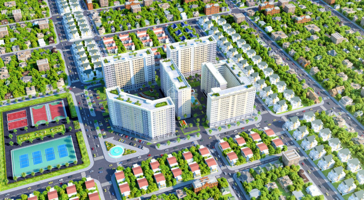 Căn Hộ Green Town Bình Tân Giá Rẻ, Dt 49-53-63-68-72-94m2, Thanh Toán 600 Triệu Nhận Nhà ở Liền 3