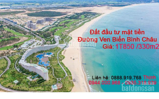 Chính Chủ Bán đất Bình Châu View Góc Mt đường Ven Biển Giá Rẻ Có Sẵn Thổ Cư Mua Xây Nhà Liền 1