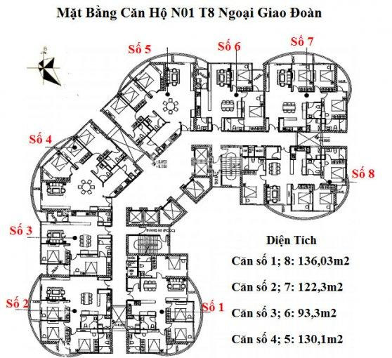 Chính Chủ Bán Nhanh Chung Cư Cao Cấp N01t8 Ngoại Giao đoàn Lh: 093 198 3636 6