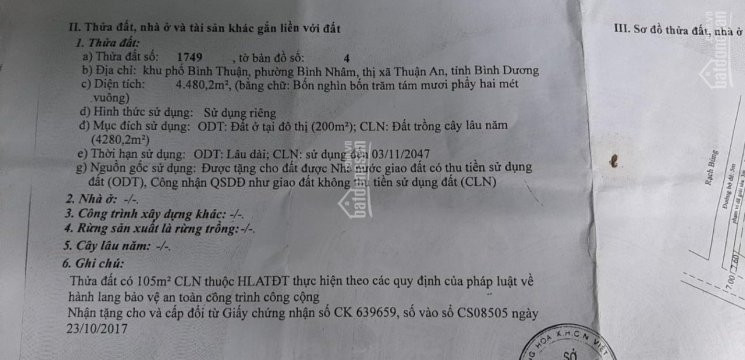 Chính Chủ Bán Nhanh đất Hai Mặt Tiền đường Nhựa 80 X 53m (thổ Cư 200m2) Bình Nhâm, Thuận An, Bình Dương 5