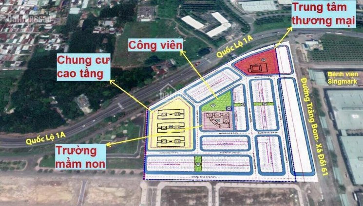 Chính Chủ Bán Nhanh đất Ngay Chợ Bàu Xéo, Trảng Bom, Nút Giao Xã đồi 61 Và Ql1a Liền Kề Kcn, Lh: 0981678794 2