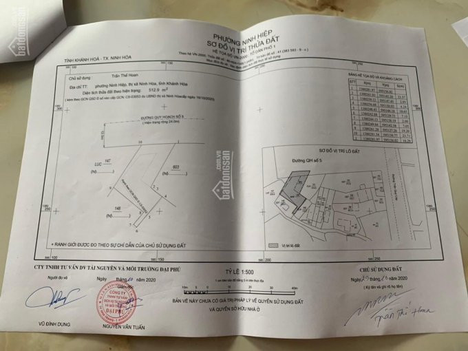 Chính Chủ Bán Nhanh Lô đất Biệt Thự 520m2 (16mx35m) đường Trần Quý Cáp, Gần Nhà Trắng 2