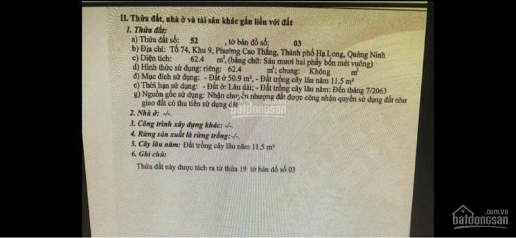 Chính Chủ Bán Nhanh ô Góc 2 Mặt đường Gần Kđt ông Nhan,pcao Thắng Dt:624m2,mt:45m !!! 1