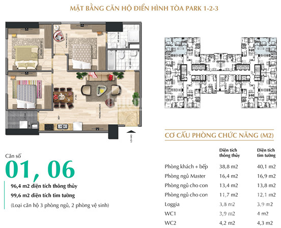 Chính Chủ Cần Bán Căn 06 Tòa Park 2 Diện Tích 96m2, Chung Cư Eurowindow River Park - Nhận Nhà Ngay 3