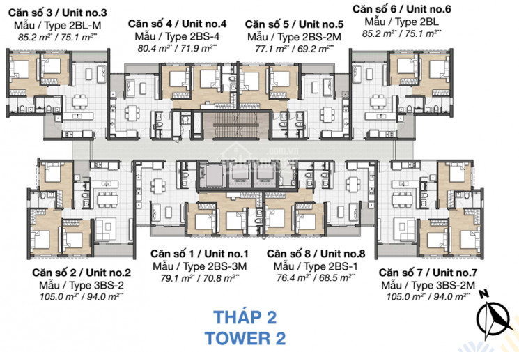 Chính Chủ Cần Bán Căn Hộ T2,xx08 View Sông Thoáng Mát, Nội Thất Cơ Bản, đầy đủ Tiện Nghi Giá 3950 Tỷ Tl 8