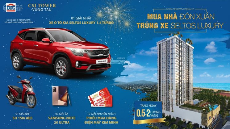 Csj Vũng Tàu - Mua Nhà đón Xuân, Lộc Vàng Như ý, Rinh Ngay Kia Seltos ( 0979997822 ) 3