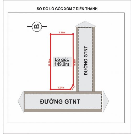 Duy Nhất 1 Lô Góc 2 Mặt Tiền Xóm 7 Diễn Thành 145m2 Lh 0979116999 2