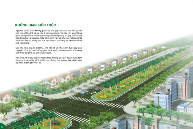 Hạ tầng, quy hoạch của Khu dân cư Hòa Phong | ảnh 2