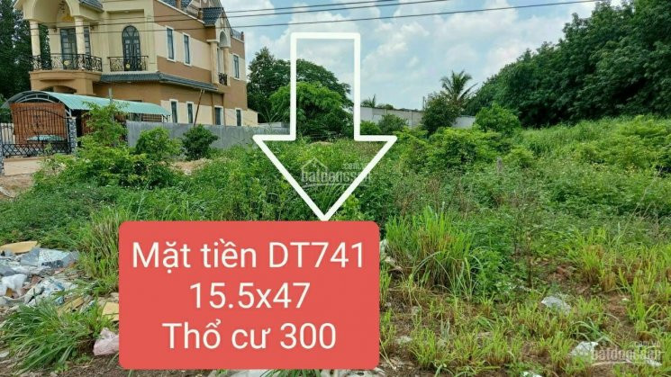 Mặt Tiền Dt741 đẹp Như Tranh Vẽ LuônChánh Phú Hòa, Bến Cát, Bình DươngDt: 729,5 M2 Thổ Cư 300 2