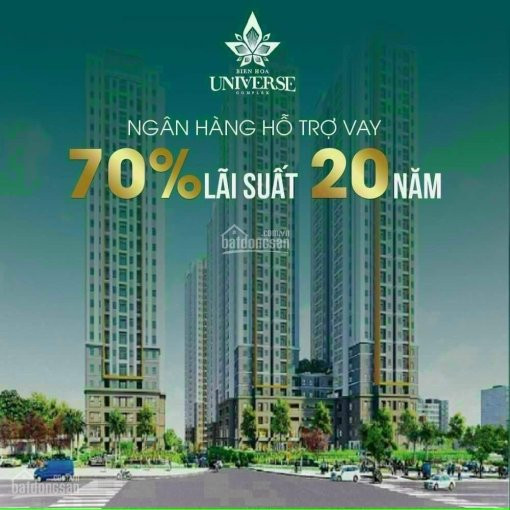 Ngân Hàng Hỗ Trợ 70%  Khi Mua Căn Hộ Cao Cấp Biên Hòa Universe Complex Chỉ Với 300trck 3-18% 2