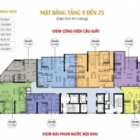 Bán Gấp Căn Hộ 4pn 138m2 View Trực Diện Công Viên Cầu Giấy Tây Tứ Mệnh Lh 0971389500