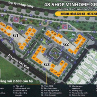 Bql Tổng Hợp Các Căn Shop Chân đế Và Shophouse Chuyển Nhượng (có Hợp đồng Thuê Dài Hạn)
