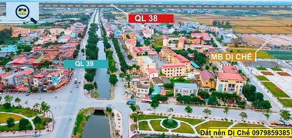 Đất đấu giá trung tâm thị trấn Vương, Tiên Lữ, Hưng Yên chỉ 1,4 tỷ/lô 3