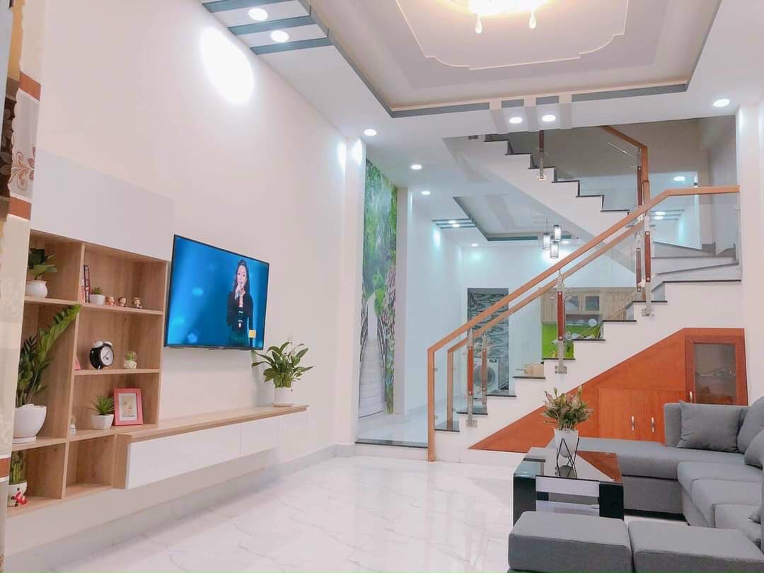 Nhà đẹp mới xây 30m2, 1 trệt 2 lầu, Hẻm Lê Văn Khương, Hiệp Thành, Quận 12 Chỉ 218 Tỷ