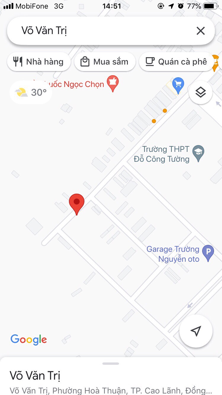 Cần bán Đất đường Võ Văn Trị, Phường Hoà Thuận, Diện tích 115m², Giá 2.8 Tỷ - LH: 0939991641 2