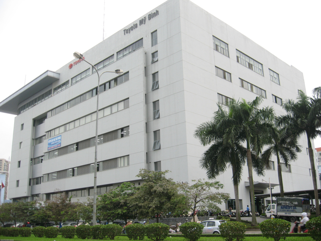 Cần cho thuê văn phòng quận Nam Từ Liêm: 150m2 đến 700m2 tòa Toyota, Phạm Hùng. Lh 0909300689