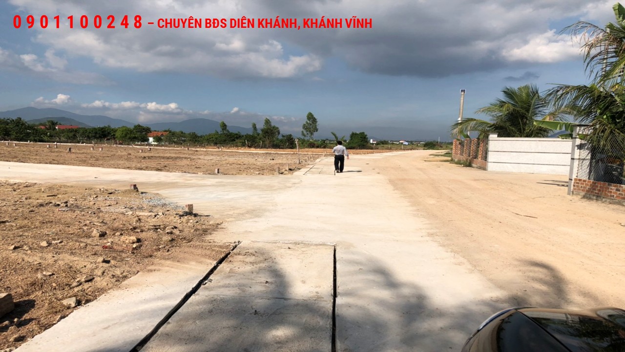 Đất sổ đỏ ngay trung tâm du lịch Huyện Diên Khánh giá chỉ 4 Triệu/m2