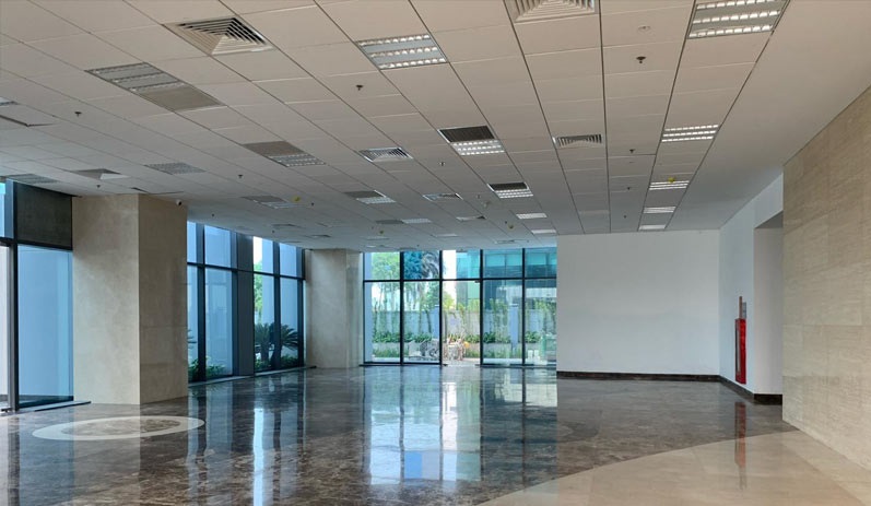 Cho thuê văn phòng 500m2 đến 1650m2 tòa mới Thái Nam Building, Dương Đình Nghệ, Cầu Giấy. Lh 0909300689 2