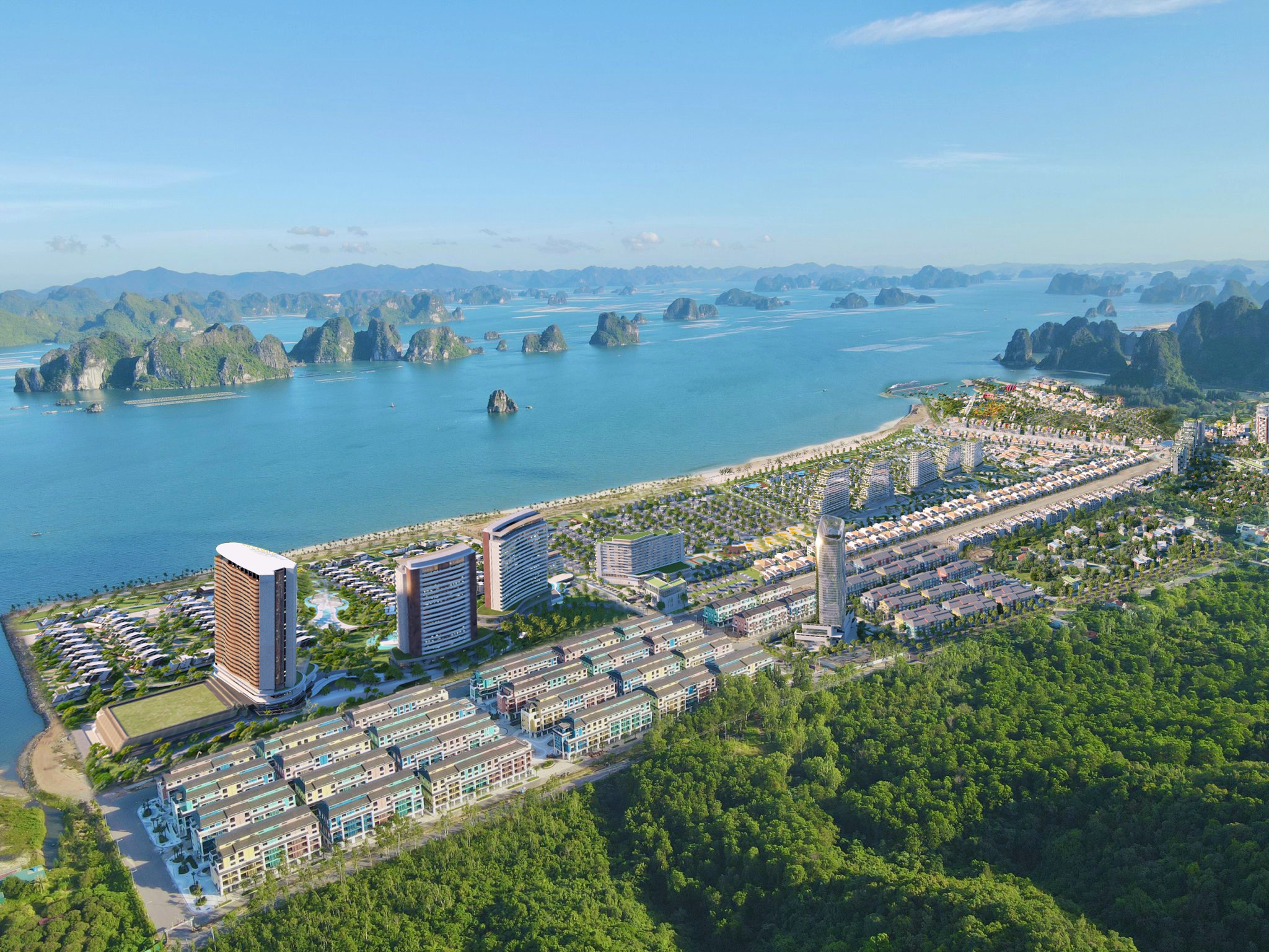 Biệt thự biển Sonasea Vân Đồn Harbor City chính thức ra mắt, vị trí siêu hot.