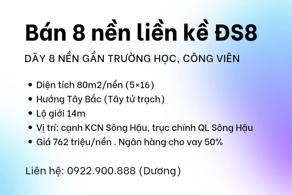 Cần bán Đất TT Mái Dầm, Châu Thành, Diện tích 80m², Giá 425 Triệu - LH: 0922900888 2