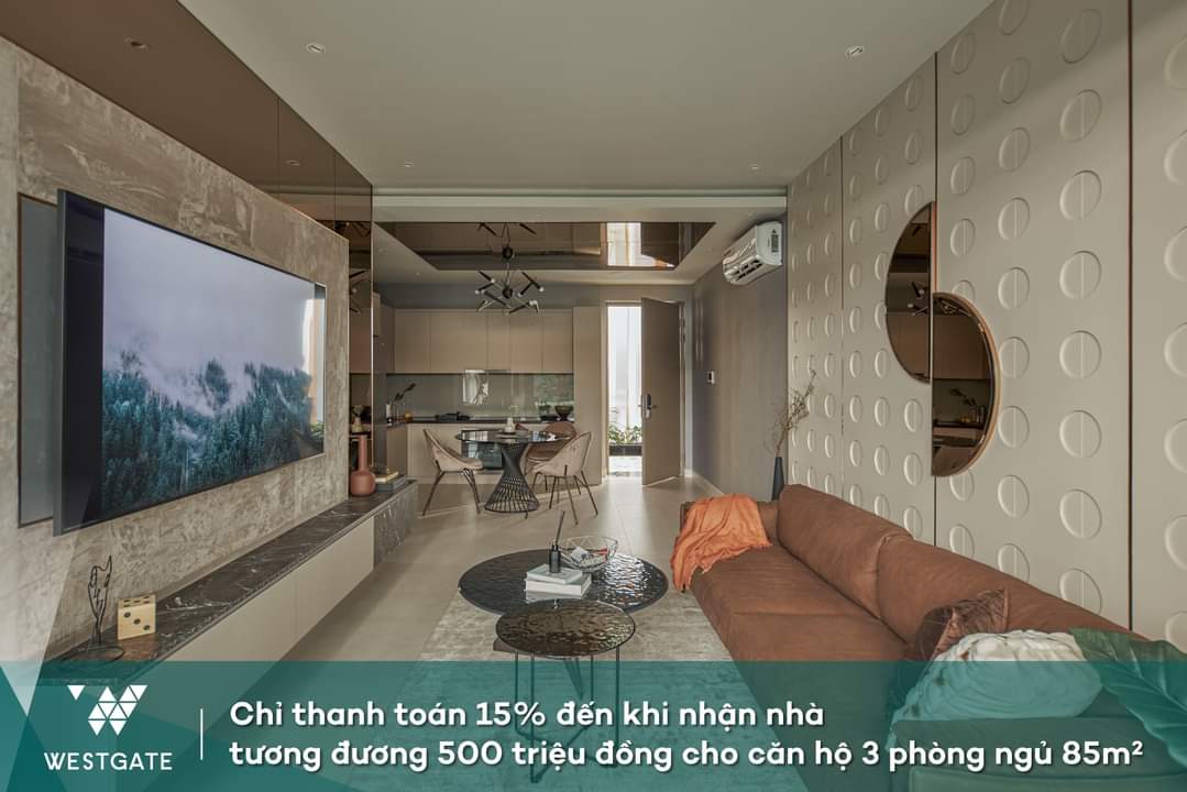 Cần bán Căn hộ chung cư dự án West Gate Park, Diện tích 85m², Giá 550 Triệu - LH: 0393587797 6