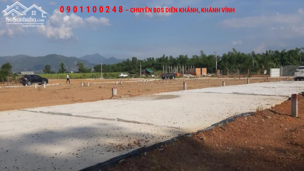 Khách ký gửi 02 lô đất KDC mới Bình Lộc, Diên Khánh, giá 400 triệu 2