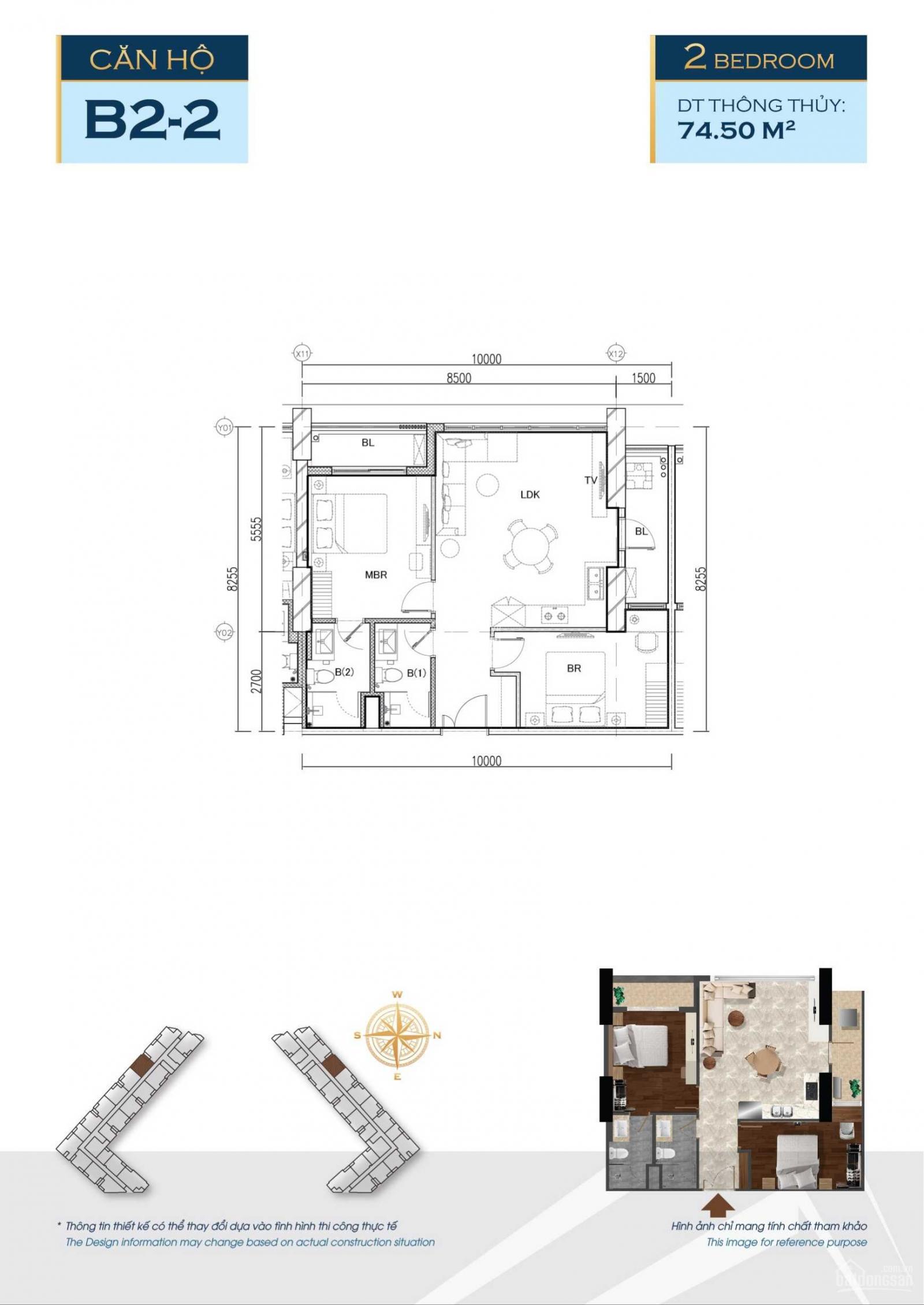 Cần bán Căn hộ chung cư dự án The Minato Residence, Diện tích 73m², Giá 1.023 Tỷ 3