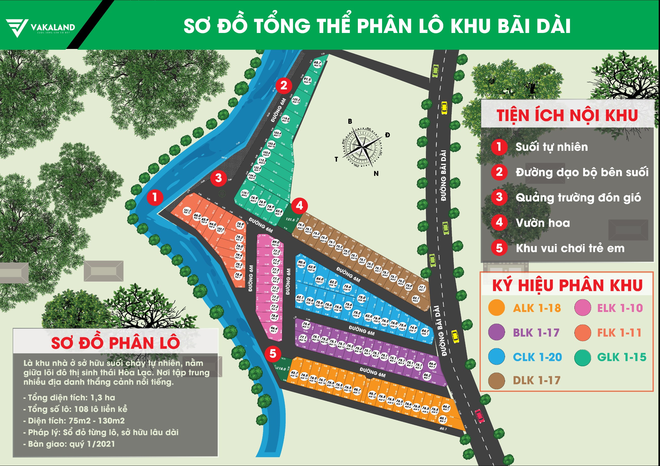 Đất nền đường Bãi Dài xã Tiến Xuân sát xanh villas giá đầu tư chỉ hơn 1 tỷ/lô mặt đường 24m 5