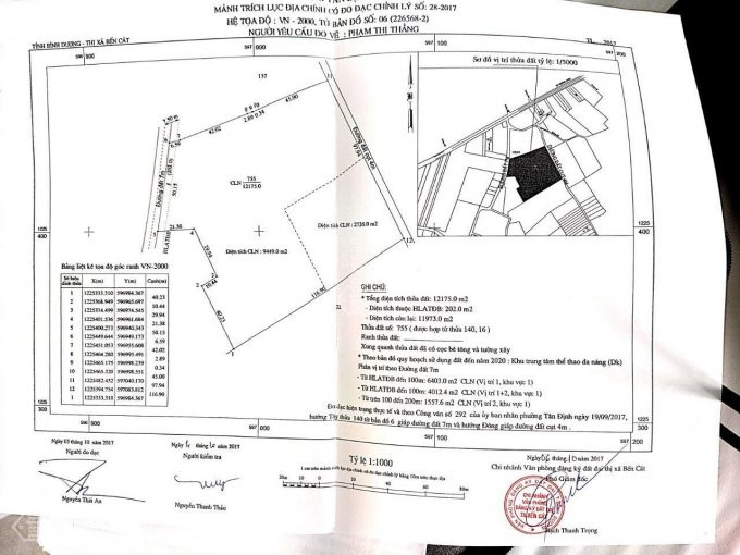 12000m2 đất Hai Mặt Tiền Trước Và Sau Tiện Làm Nhà Kho Bãi Xe Công P Tân định, Mỹ Phước, Bến Cát 3