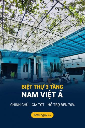 Biệt Thự 3 Tầng Nam Việt á, Khai Thác Cho Thuê 35tr/ Tháng Mùa Du Lịch, Giá đầu Tư Hỗ Trợ Vay 70% 1