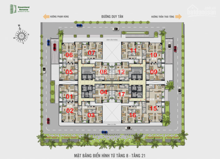 Chính Chủ - Bán Căn Góc (căn 10 - 967m2) Dreamland Bonanza 23 Duy Tân, Cầu Giấy, Hn 3