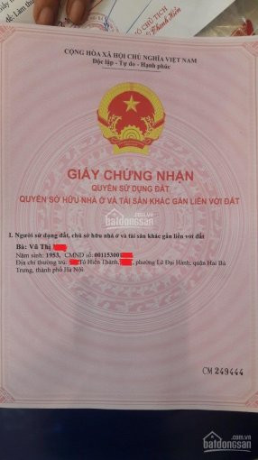 Chính Chủ Bán Nhà Liền Kề 378 Minh Khai - Dt 74m2 3