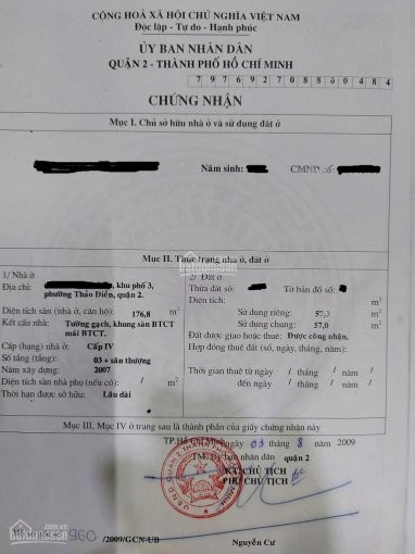 Chính Chủ Bán Nhanh Căn Nhà Mặt Tiền đường Trúc đường, Phường Thảo điền, Quận 2, Giá Bán 14 Tỷ 2