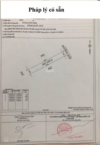 Chính Chủ Bán Nhanh đất Gần Quốc Lộ 22b Bv Xuyên á 200m2, Shr Thổ Cư 100% 3