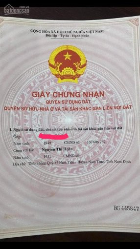 Chính Chủ Bán Nhanh đất Thổ Cư Mặt Tiền 5m Gần Chợ, Trường Học, Trung Tâm, Giá: 125 Triệu/m2 6