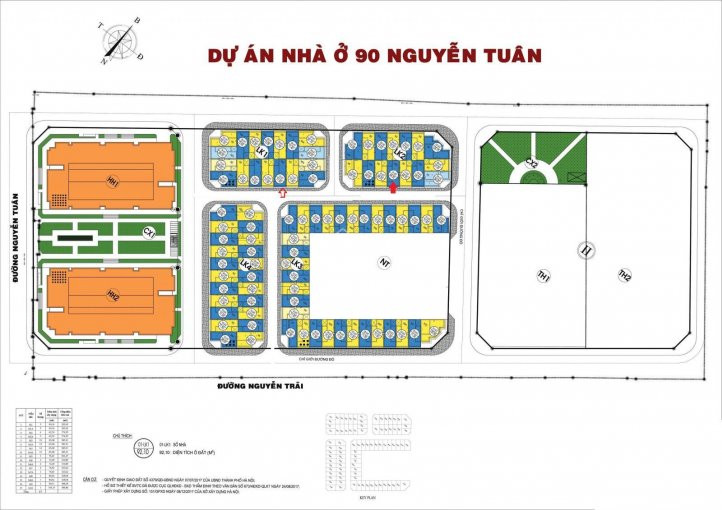 Chính Chủ Bán Nhanh Gấp 6 Lô Liền Kề 68 - 72 - 100m2 Tiềm Năng Nhất Dự án 90 Nguyễn Tuân Liên Hệ 0975608592 8