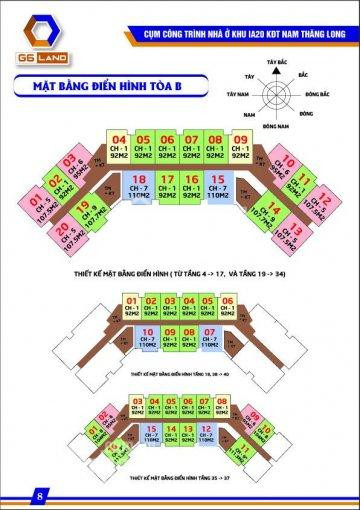 Chính Chủ Bán Nhanh Gấp Cc Ia20 Ciputra, 1614-a2 (92m2) & 1515 - B(110m2) & 1616-a1(9898m2), 1,95 Tỷ 0977989348 1