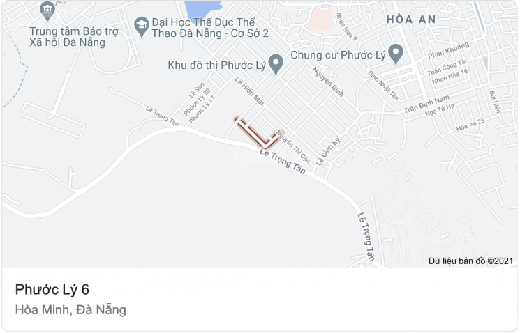 Chính Chủ Bán Nhanh Lô đất Mặt Tiền Phước Lý 6, Liên Chiểu Dt: 105m2, đường 7m5, Giá 2,15 Tỷ 1