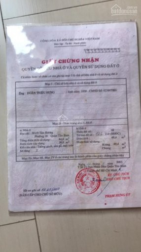 Chính Chủ Bán Nhanh Nhà Kinh Doanh Tân Hương, P Tân Quý, Q Tân Phú Giá Tốt 5