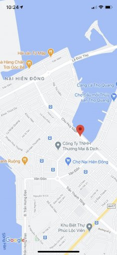 Chính Chủ Bán Nhanh Nhà Mặt Tiền đường Chu Huy Mân, Sơn Trà Dt: 160m2, (8x20m), View Sông, Giá: 8 Tỷ 3