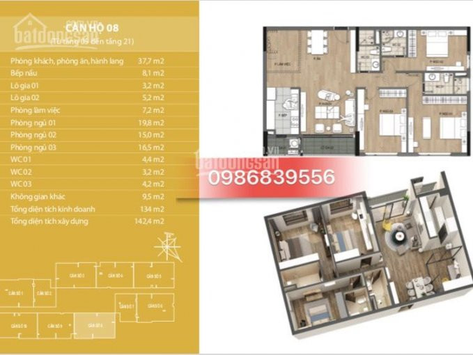 Chính Chủ Bán Nhanh Nhanh 6 Suất Ngoại Giao Tòa N03 T6, 73m2, 121m1, 134m2, 135m2 Trung Kiên 0986839556 3