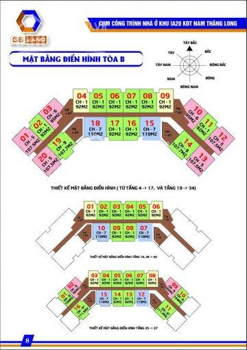 Chính Chủ Bán Nhanh Rẻ 2 Chcc Ia20 Ciputra, 1515 - A1: 92m2 & 1616 - A1: 100,6m2, Giá 185tr/m2 O985752065 1