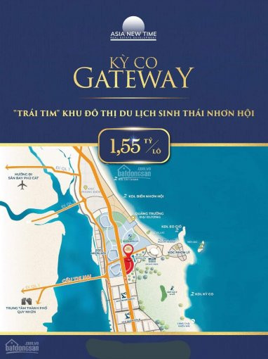 Chính Chủ Cần Bán 5 Suất đẹp Nhất Giai đoạn 1 Kỳ Co Gateway Nhơn Hội New City Lh: 0938703250 1