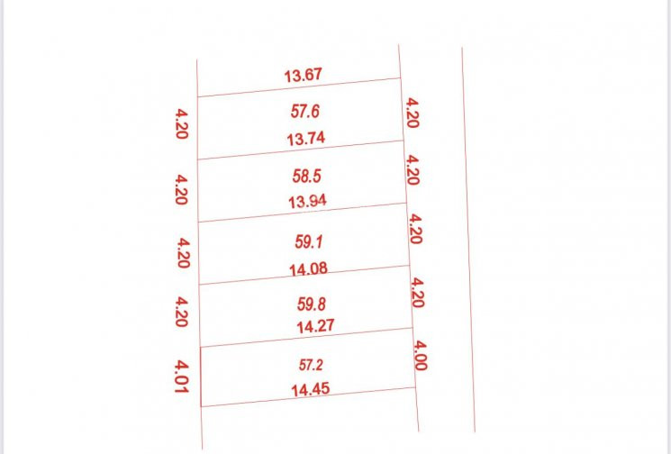 Chính Chủ Cần Bán 57m2-60m2 Liên Nghĩa 636tr - 726tr, đất ở 100%, ô Tô đỗ Cửa! Lh Trung 0945968369 1