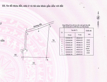 Chính Chủ Cần Bán Lô đất 2 Mặt Tiền Siêu đẹp, Gần Kdl Bàu Trắng, Shr, Chỉ 631 Triệu/ 7021m2 1