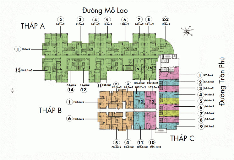 Chính Chủ Cho Thuê Nhanh Căn Hộ 710 Hồ Gươm Plaza, 102 Trần Phú, Hà đông 12tr Full Kịch đồ 7