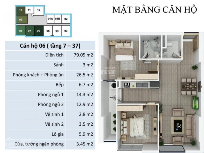 Do Covid Nên Cắt Lỗ Ch Flc Quang Trung 1508(76m2)-1809 (61m2)-1910(93m2) Giá Rẻ 19tr/m2, 0989582529 4