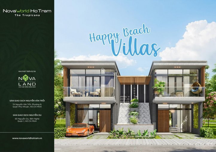 Happ Beach Villas Biệt Thự Biển , 3 Phòng Ngủ, 3 Chìa Khóa , Giá 77 Tỷ/ Căn  - Lh : 0911 20 44 55 3