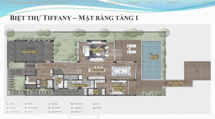 Mở Bán Biệt đảo B Sapphire Ecopark 40 Căn Dt 270m2 đến 1000m2, 62% Diện Tích Mặt Nước Và Cây Xanh 7